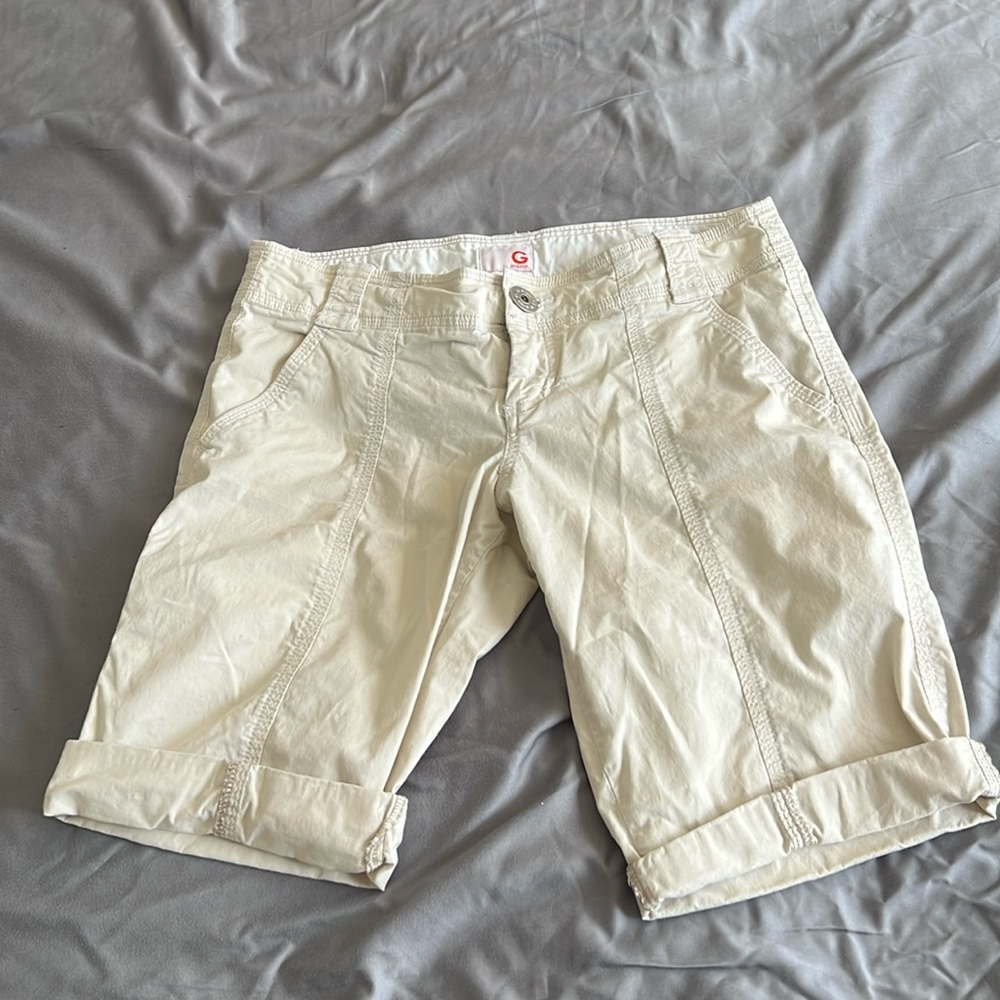Khaki Guess Shorts